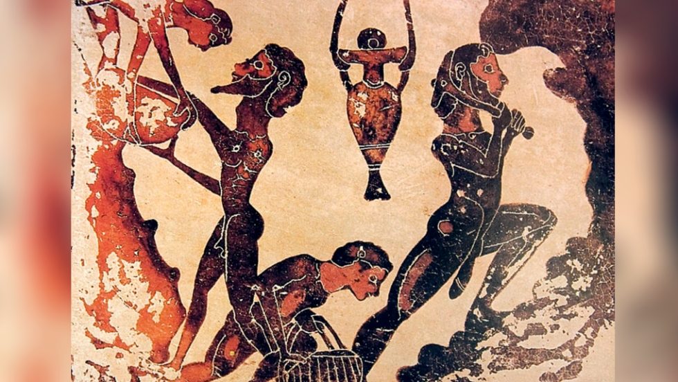 Κορινθιακό πλακίδιο 6ου αιώνα π.X.
